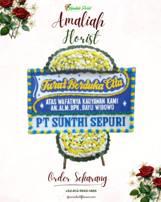 Papan Bunga Duka di Sepatan