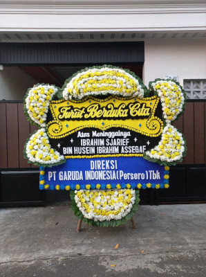 Papan Bunga Duka di Sepatan